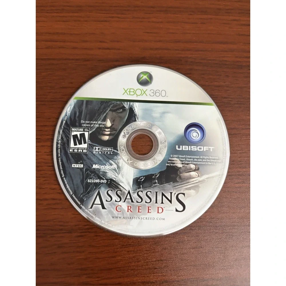 Assassin's Creed (Microsoft Xbox 360, 2007) - DISC ONLY Video Game